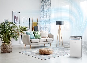 Čistička vzduchu a zvlhčovač Concept Perfect Air CA3000 bílá
