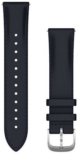 Řemínek Garmin Quick Release (20 mm), kožený tmavě modrá