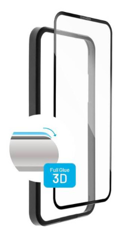 Tvrzené sklo FIXED 3D Full-Cover s aplikátorem na Apple iPhone 13 Mini černé