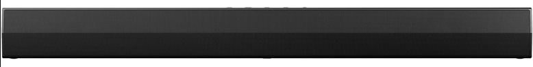 Černý soundbar LG S20A s 2.0kanálovým zvukem a celkovým výkonem 50 W