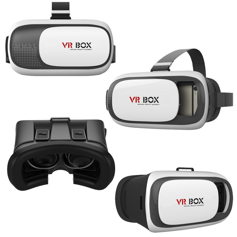Brýle pro virtuální realitu Aligator VR BOX2 černé/bílé Aligator VR BOX2