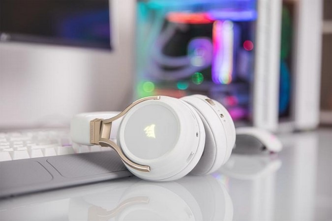 Headset Corsair Virtuoso Wireless - Pearl