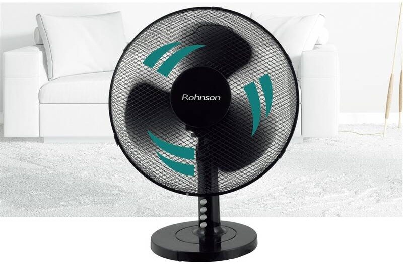 Ventilátor stolní Rohnson R-8371 černý