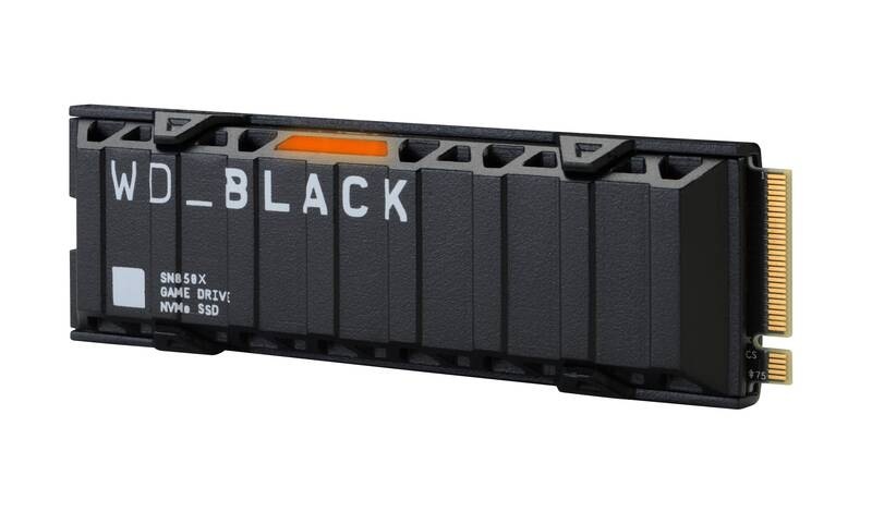 SSD SANDISK WD_Black SN850X 1TB NVMe Heatsink powered by SANDISK