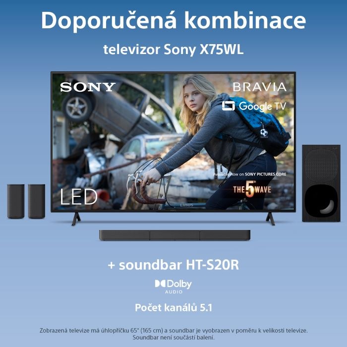 Televize Sony KD-65X75WL Televize Sony KD-65X75WL