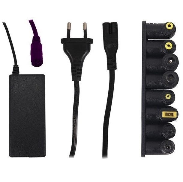 Napájecí adaptér PATONA pro notebooky, univerzální, 15-22V, 4,74A, 90W, 8 konektorů