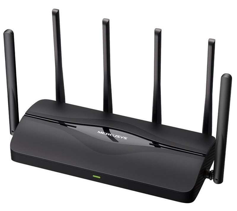 Router Mercusys MR37BE, BE6500 Wi-Fi 7 černý