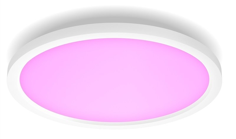 Stropní svítidlo Philips Surimu Hue Panel, 60W, 39,5 cm, White and Color Ambiance bílé Celkový pohled na stropní svítidlo Philips Surimu Hue