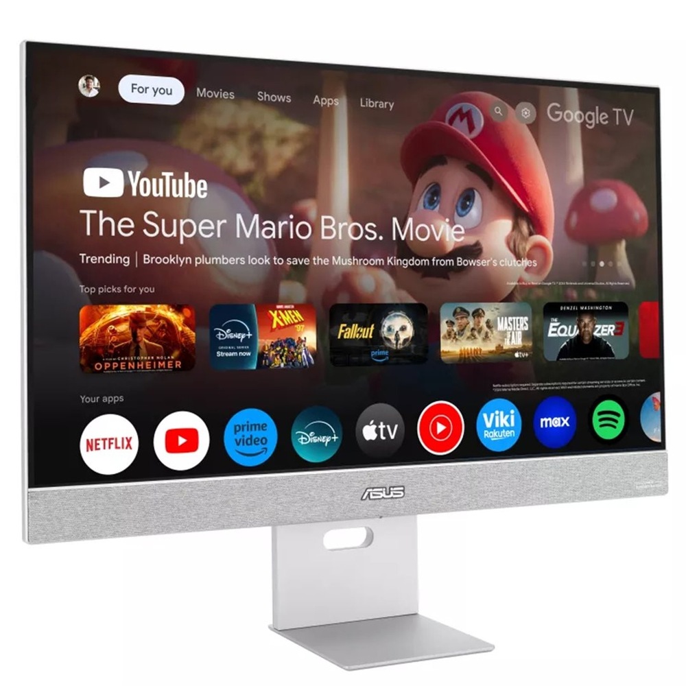 Monitor ZenScreen Smart MS27UC dostal do výbavy dva přední 5W reproduktory s certifikací Harman Kardon.
