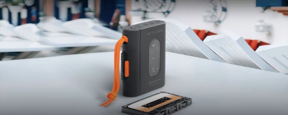 Walkman MUSE M-132WM s 3 ovládacími tlačítky