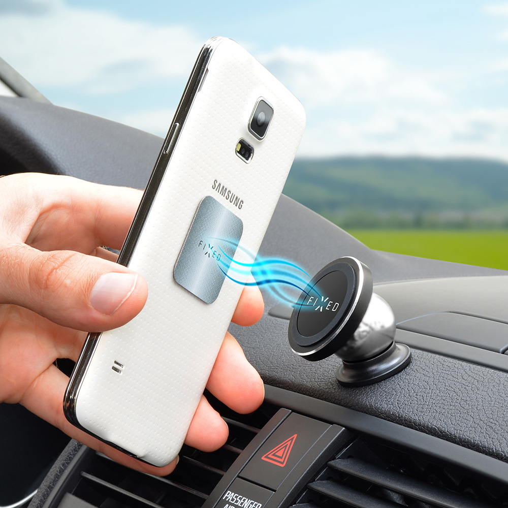 Držák na mobil FIXED FIXM2 na palubní desku černý Držák na mobil FIXED FIXM2 na palubní desku černý