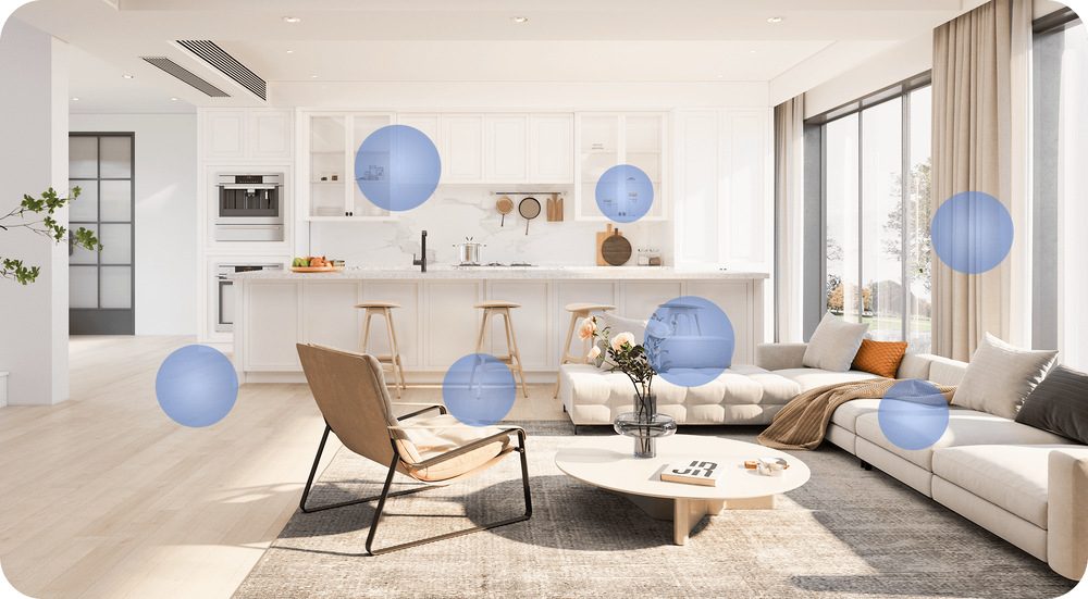 Čistička vzduchu Xiaomi Smart Air Purifier 4 Pro bílá