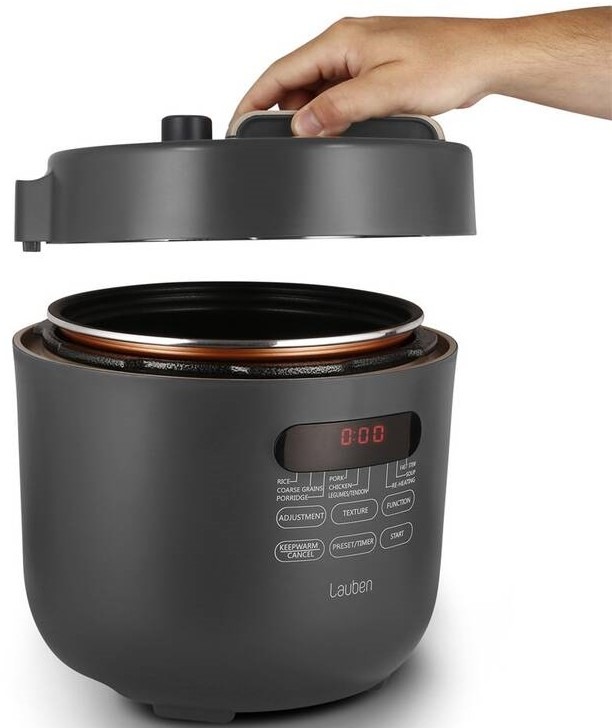 Tlakový hrnec Lauben Electric Pressure Cooker 5000AT šedý Tlakový hrnec Lauben Electric Pressure Cooker 5000AT šedý