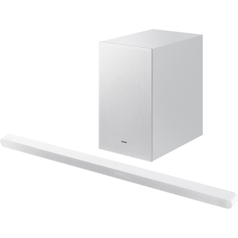 Bílý soundbar Samsung HW-S701D