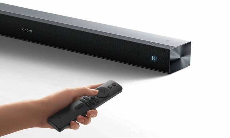 Ovládání Xiaomi Soundbar Pro 2.0 ch pomocí dálkového ovladače, snadná změna hlasitosti a režimů zvuku