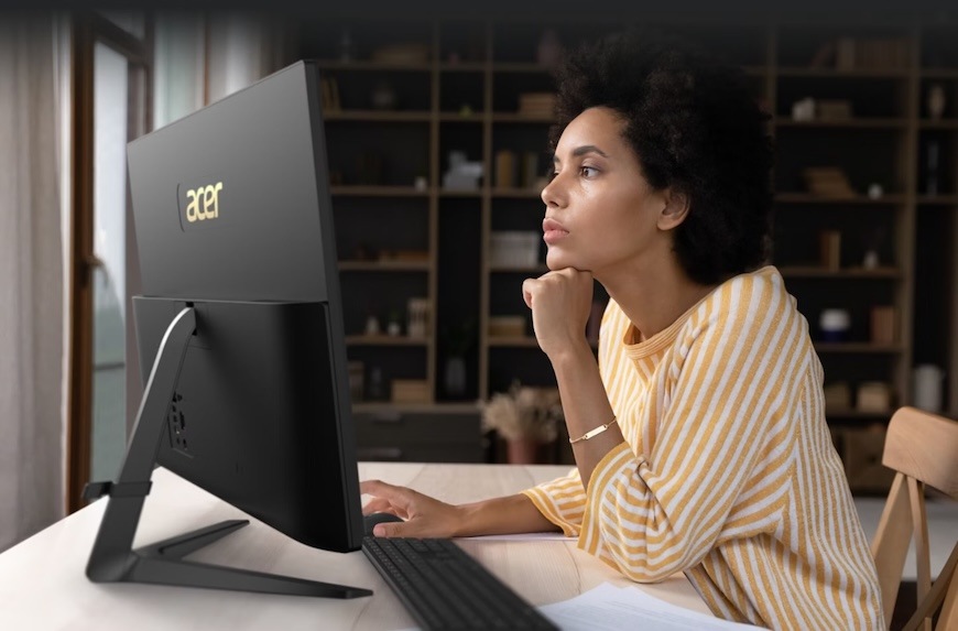 Počítač All In One Acer Aspire C24B-GCZN černý Nemusíte se bát svěřit počítači jakkoli těžký úkol, se vším si poradí během chvilky.