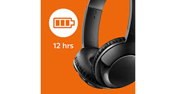 Sluchátka Philips SHB3075BK černá