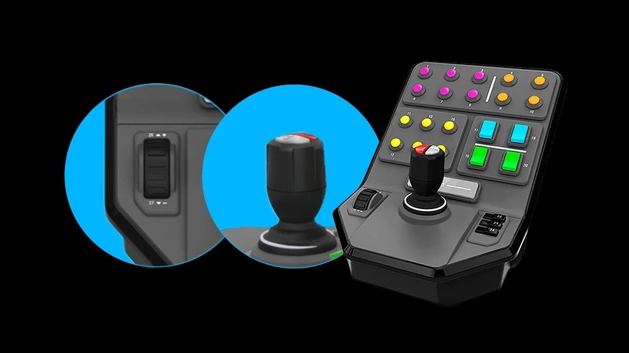 Volant Logitech G Saitek Farm Sim Controller Volant Logitech G Saitek Farm Sim Controller