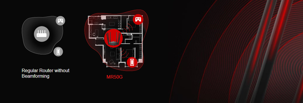 Router Mercusys MR50G černý