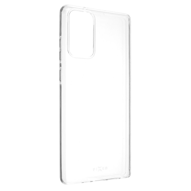 Kryt na mobil FIXED na Samsung Galaxy Note20 průhledný