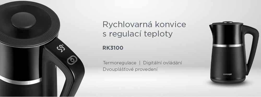 Rychlovarná konvice Concept RK3100 Rychlovarná konvice Concept RK3100