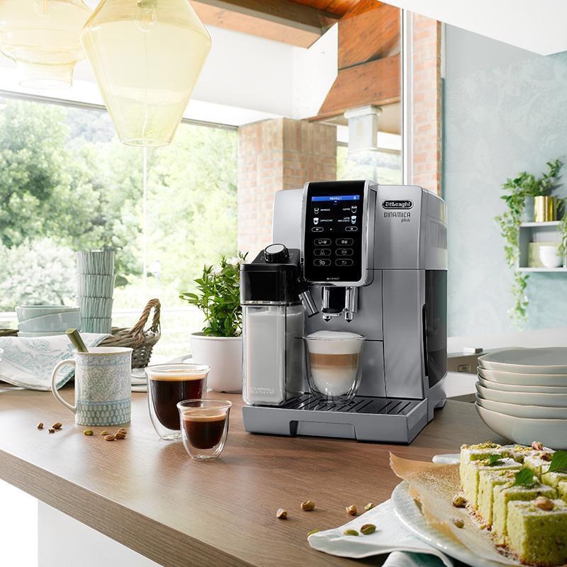 Espresso De'Longhi Dinamica plus ECAM 370.95 S stříbrné