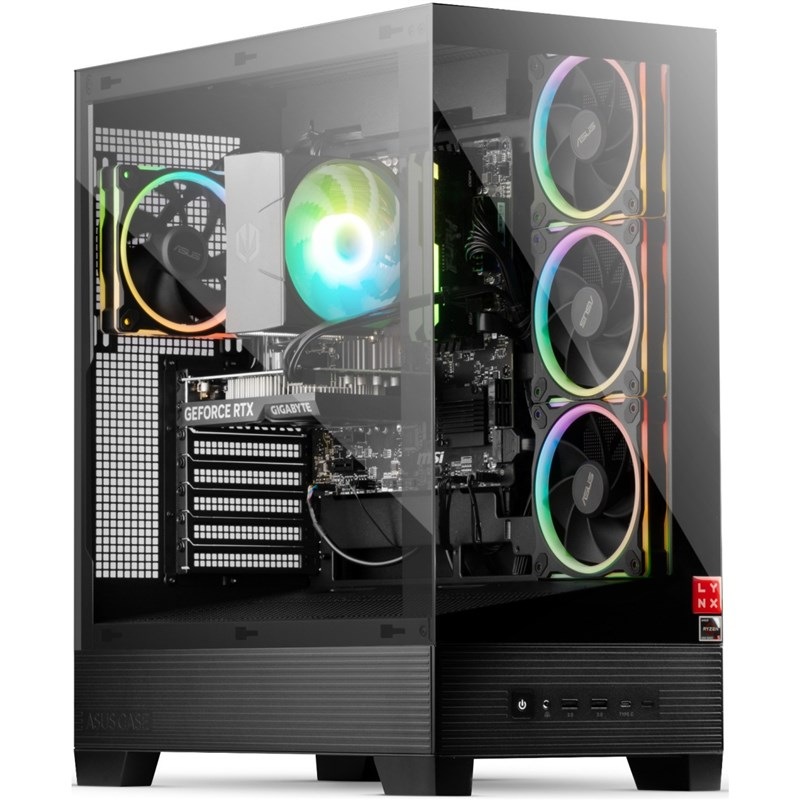 Herní počítač Lynx Challenger + Norton 360 STANDARD 10 GB + VPN 1 uživatel/1 zařízení na 1 rok černý