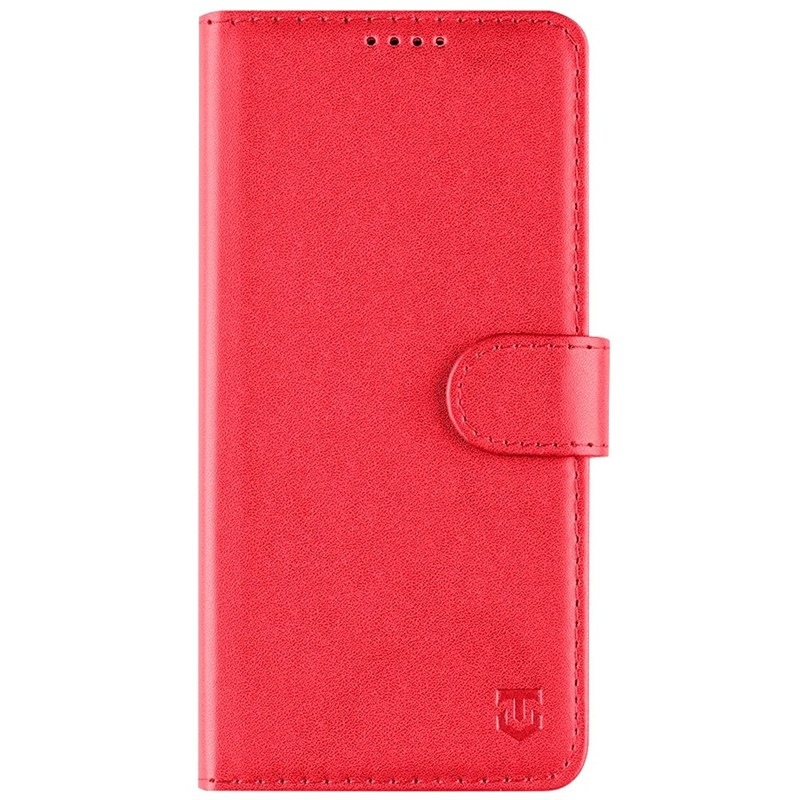 Pouzdro na mobil flipové Tactical Field Notes na Xiaomi Redmi 15C 4G/5G - červené