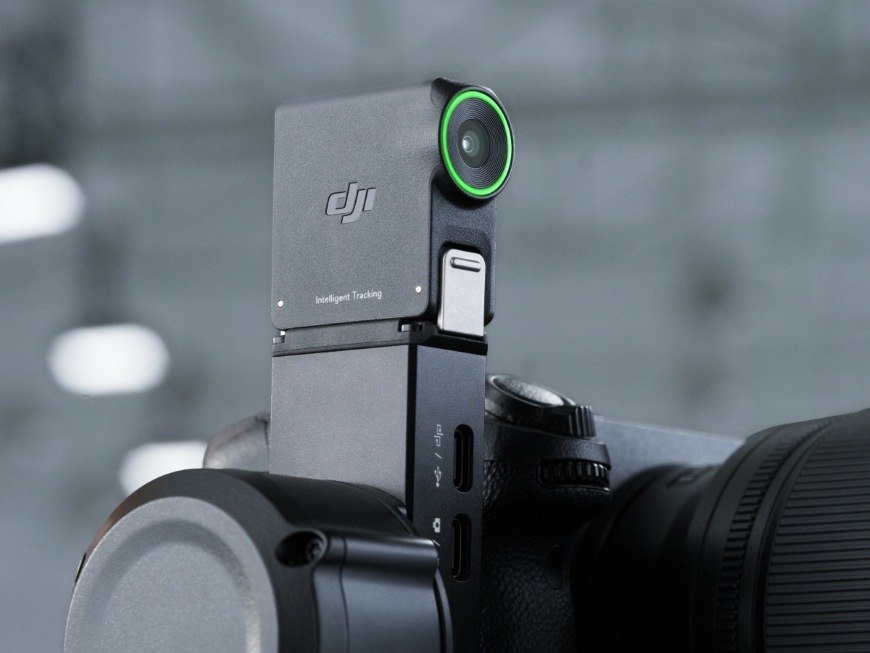 Sledovací modul DJI RS Enhanced Intelligent Tracking Module černý Detail sledovacího modulu DJI RS Enhanced Intelligent Tracking Module