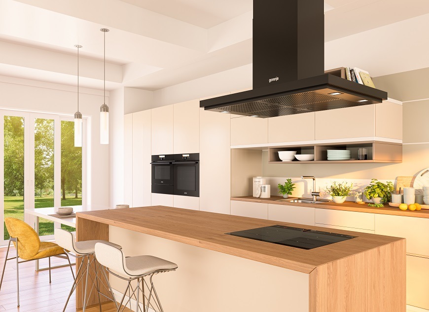 Trouba Gorenje Black Line BCS798S24BG černá Vestavná trouba s párou Gorenje BCS798S24BG, černá, automatické odvápňování