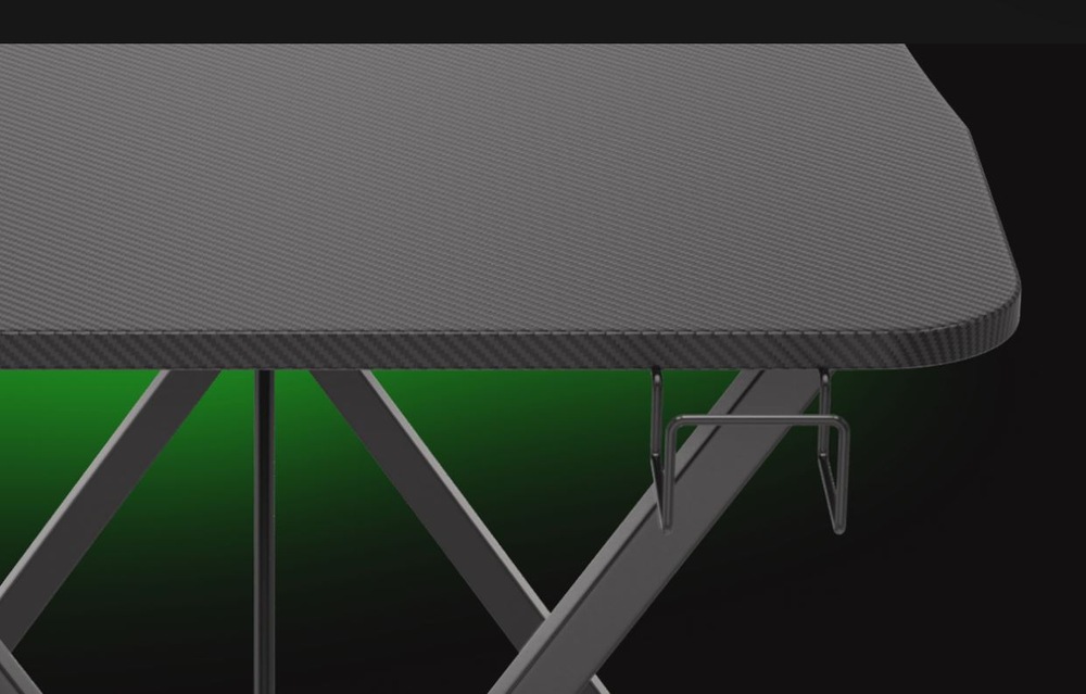 Herní stůl Genesis HOLM 200 RGB černý Genesis HOLM 200 RGB