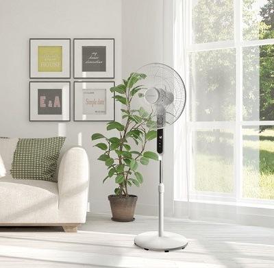 Ventilátor stojanový Concept VS5031 černý/bílý Concept VS5031 ochranná mřížka