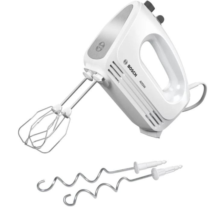 Ruční šlehač Bosch MFQ24200 stříbrný/bílý
