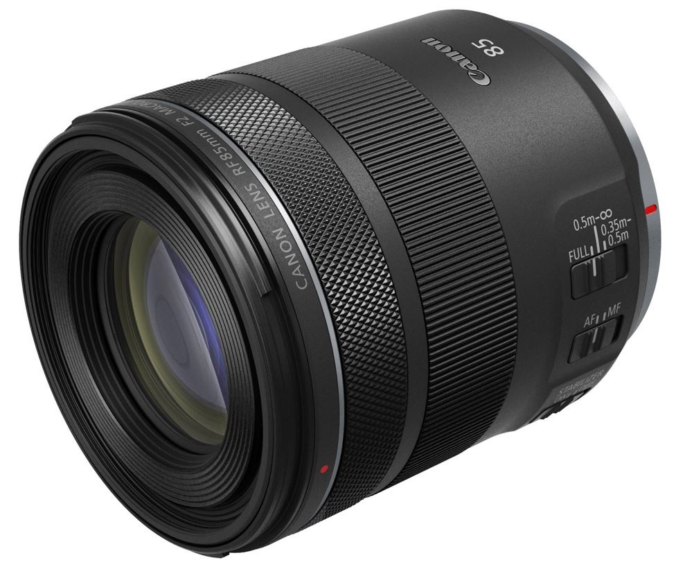 Objektiv Canon RF 85 mm f/2 MACRO IS STM černý Objektiv Canon RF 85 mm f/2 MACRO IS STM černý