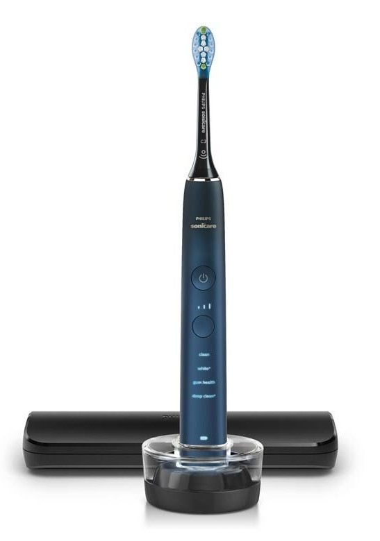 Zubní kartáček Philips Sonicare DiamondClean HX9911/88 černý/modrý