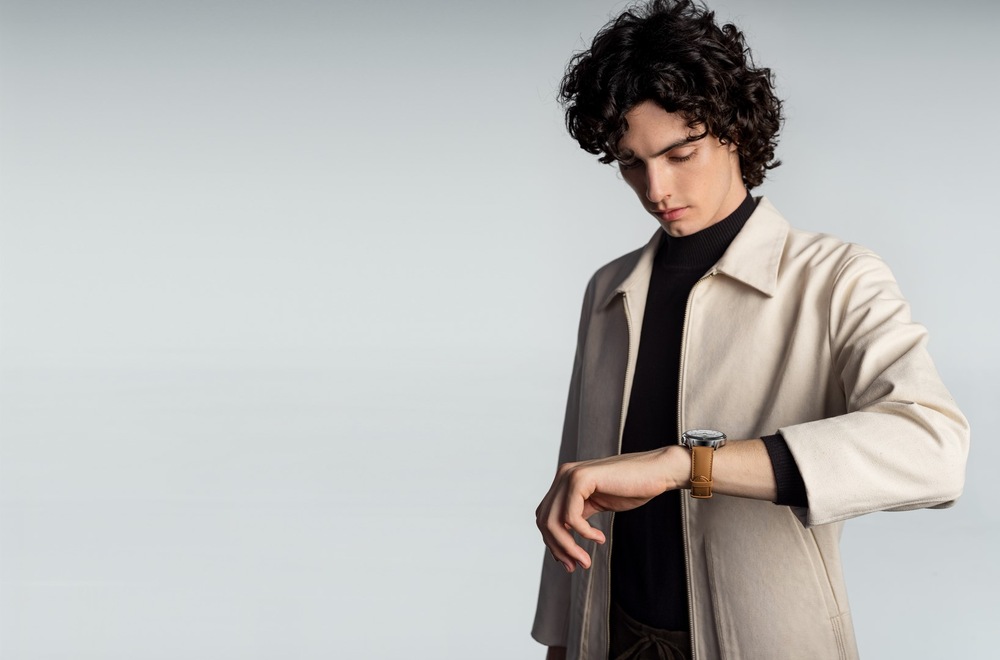 Chytré hodinky Xiaomi Watch S1 Pro stříbrné/hnědé