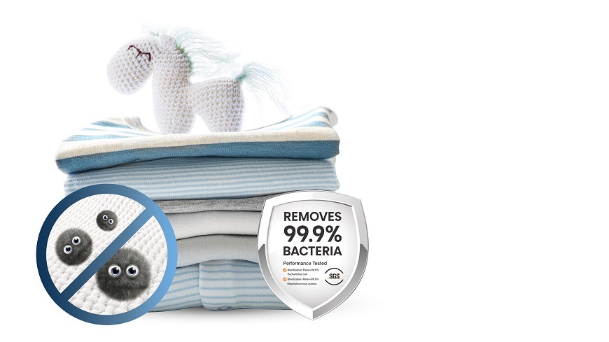 Sušička prádla Hisense DH5S902BW bílá Sušička Hisense EFYDH5S902BW, bílá, program Allergy Care