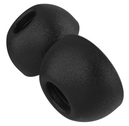 Náhradní špunty FIXED Plugs Pro pro Apple AirPods Pro/Pro 2, 2 sady, pěnové, velikost L