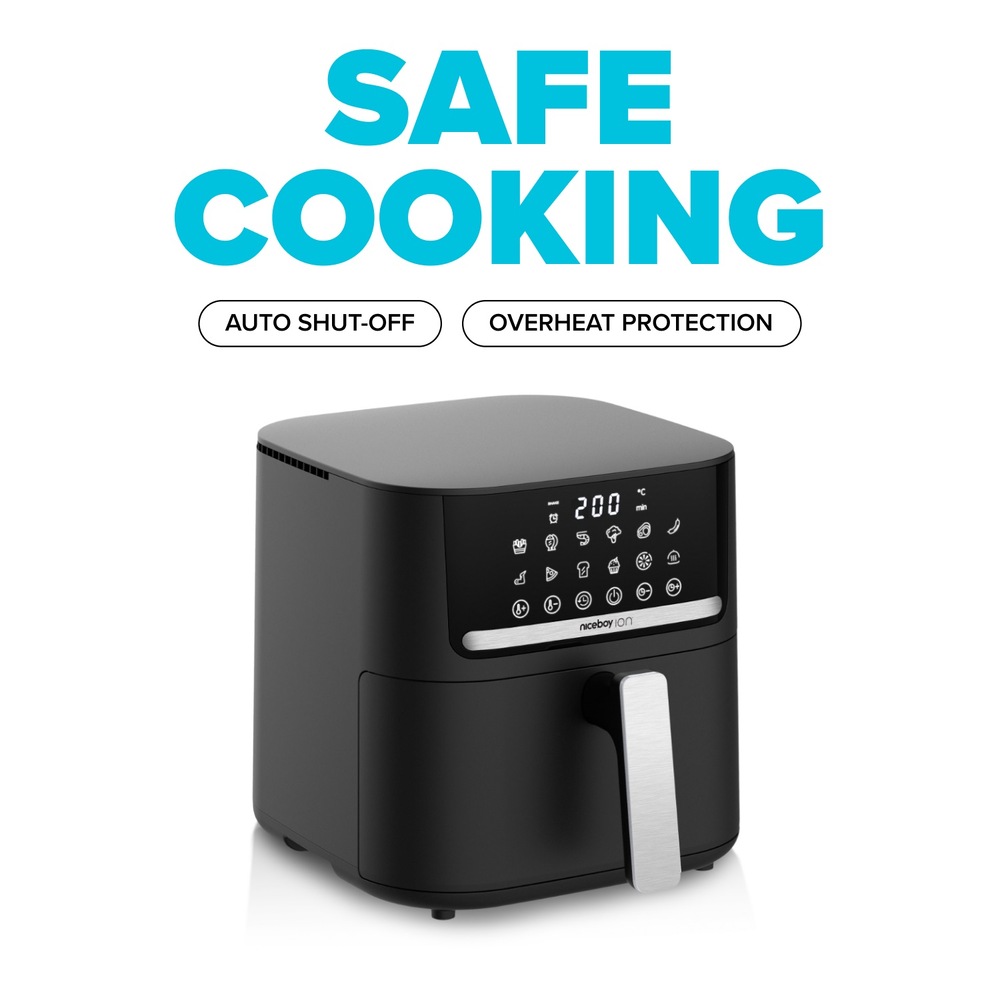 Fritéza horkovzdušná Niceboy ION AirFryer PRO černá Niceboy ION AirFryer PRO