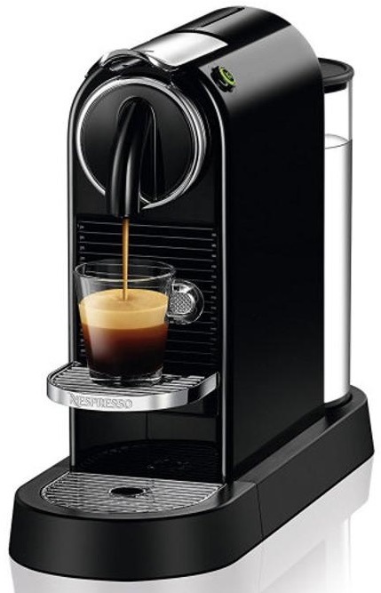Kapslový kávovar De'Longhi Nespresso Citiz EN167.B černý Kapslový kávovar De'Longhi Nespresso Citiz EN167.B černý