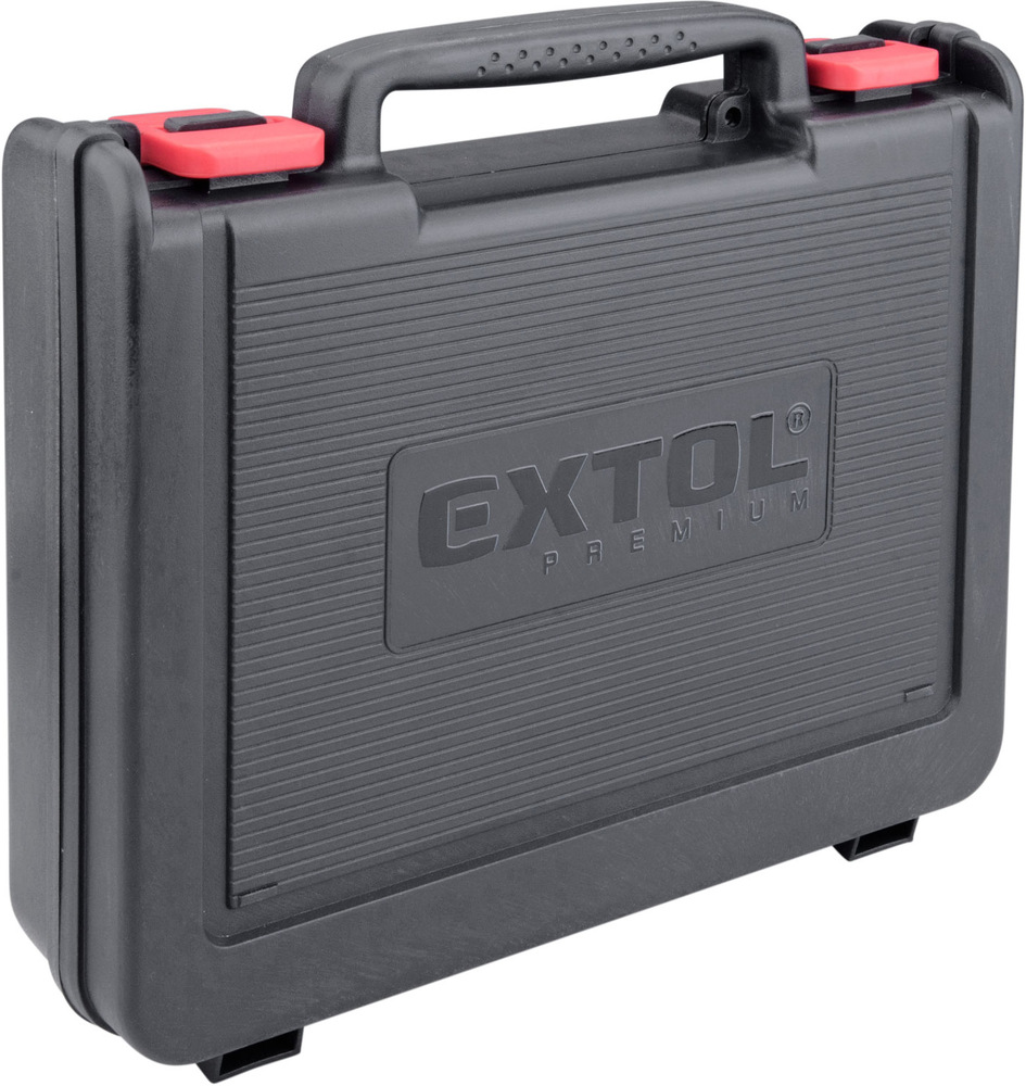 Pistole nýtovací Extol Premium 8891868 (s baterií) Kufr na nářadí.