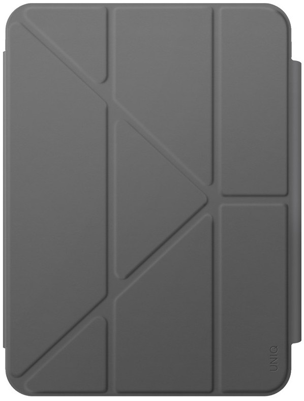 Pouzdro na tablet Uniq Camden Click na Apple iPad 10.9" (2022)/iPad 11" (2025) v šedé barvě