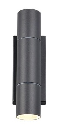 Nástěnné svítidlo TRIO s krytím IP65, šířka 7,5 cm
