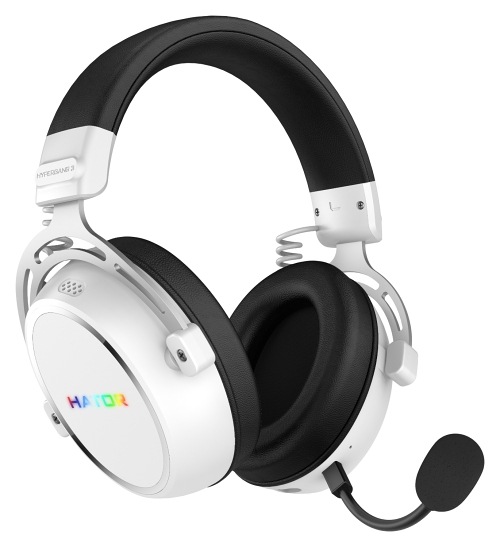 Headset HATOR Hypergang 3 Wireless s náhlavním mostem a připojeným mikrofonem