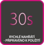 Plné nahřátí za 30 vteřin