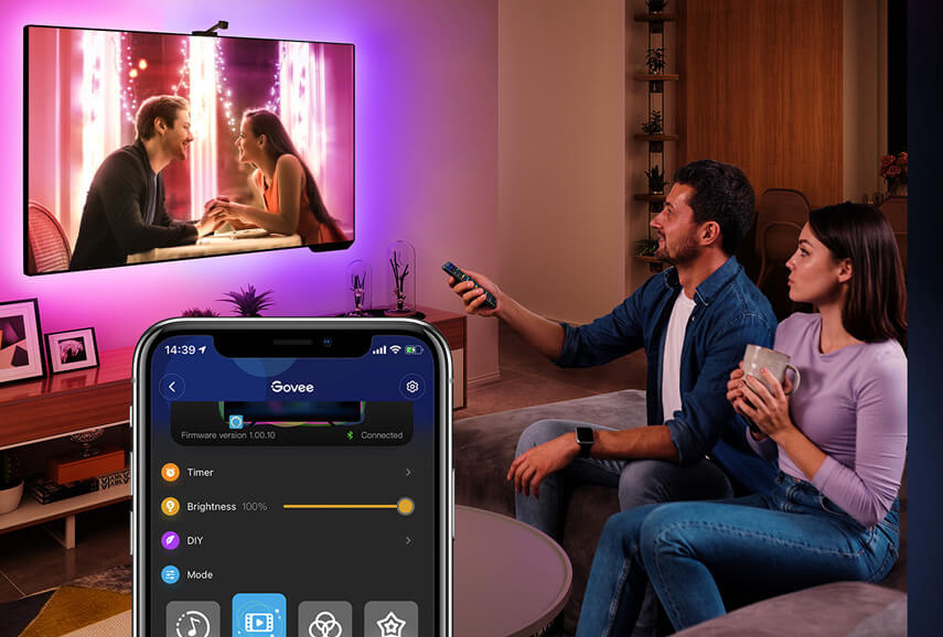 LED pásek Govee DreamView TV 75-85 LED pásek Govee DreamView TV 75-85