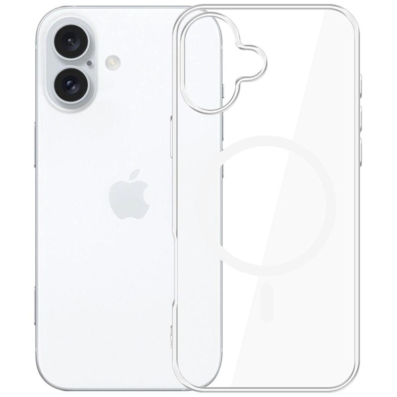 Kryt na mobil 3mk Clear MagCase na Apple iPhone 17 průhledný