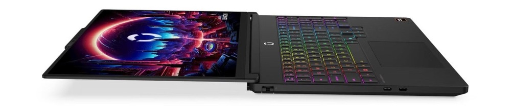 Notebook Lenovo Legion 5 15AGP11 otevřený na 180°
