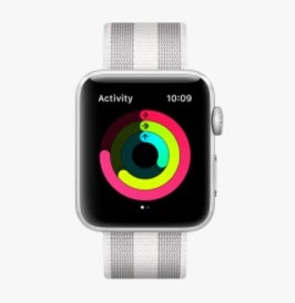 Chytré hodinky Apple Watch Series 3 GPS 42mm pouzdro z vesmírně šedého hliníku - černý sportovní řemínek Chytré hodinky Apple Watch Series 3 GPS 42mm pouzdro z vesmírně šedého hliníku - černý sportovní řemínek