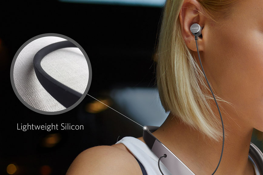 Sluchátka Anker SoundBuds Life UN stříbrná Sluchátka Anker SoundBuds Life UN stříbrná